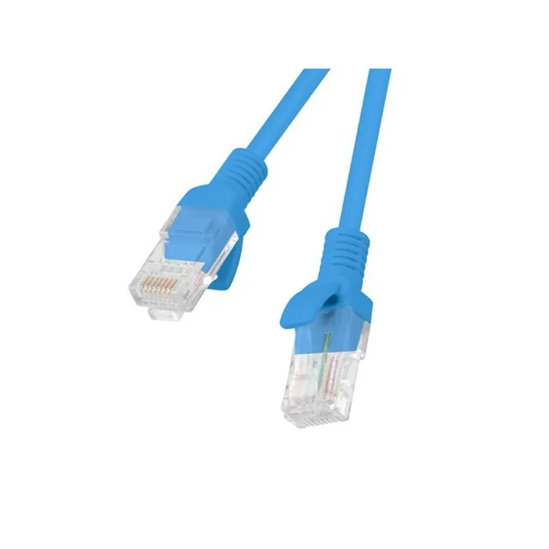 Cable de Red Rígido UTP Categoría 5e Lanberg PCU5-10CC-1000-B Azul 10 m