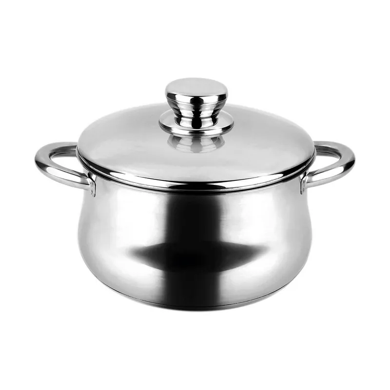 Cacerola FAGOR Acero Inoxidable 18/10 Cromado (Ø 24 cm) - Cocina