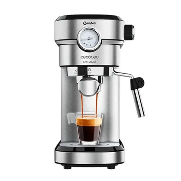 Cafetera Express de Brazo Cecotec Cafelizzia 790 Steel Pro 1,2 L 20 bar 1350W Acero 1,2 L - Electrodomésticos