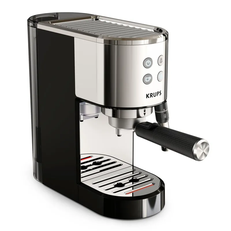 Cafetera express KRUPS VIRTUOSO XP444C 15 bar - Electrodomésticos