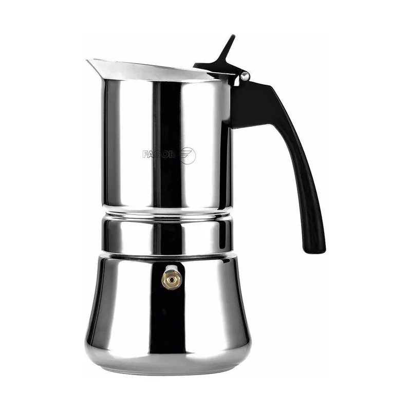 Cafetera Italiana FAGOR Etnica Acero Inoxidable 18/10 (6 Tazas) - Cocina