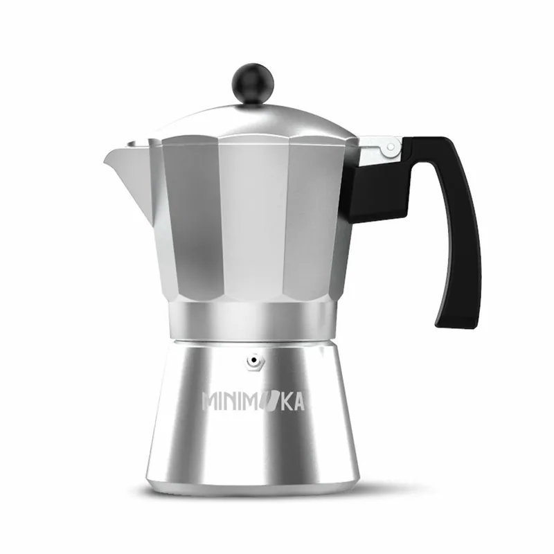 Cafetera Italiana Taurus KCP9009 9T MINI MOKA Plateado Aluminio (9 Tazas) - Cocina