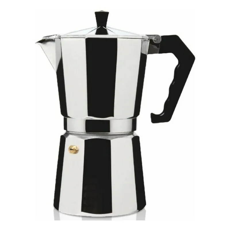 Cafetera Italiana Haeger Moka Aluminio - 9 Tazas
