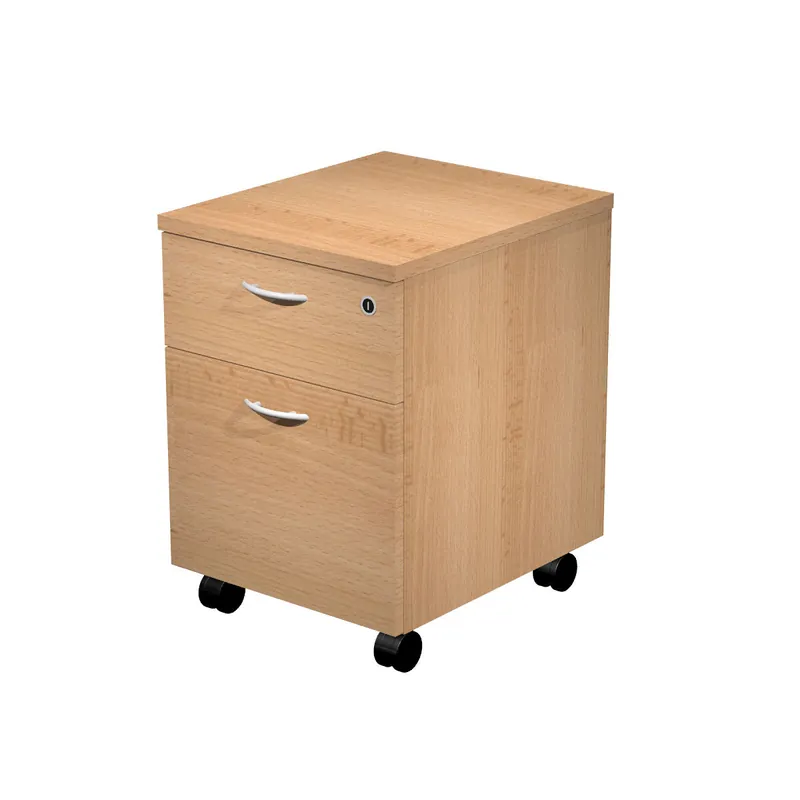 Cajonera PRESTO 2 cajones color blanco - Muebles