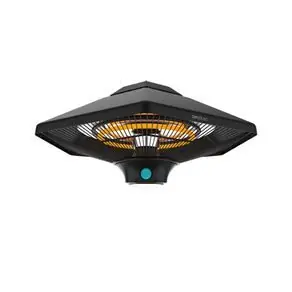 Calefactor de exterior Cecotec ReadyWarm 2000 Power Ceiling 2000W 3 potencias negro - Electrodomésticos
