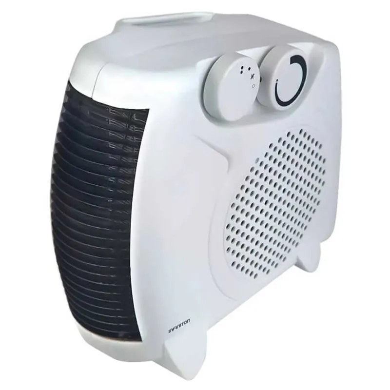 Calefactor ventilador Infiniton HBV-348C doble posición 2000W 3 niveles blanco