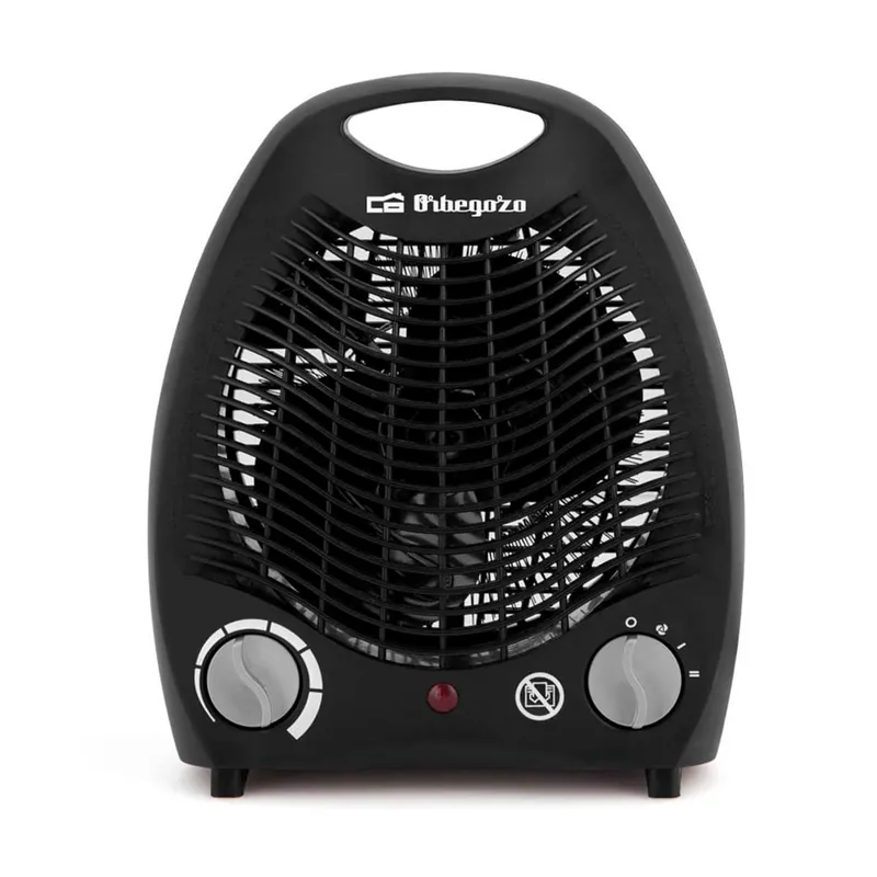Calefactor ventilador Orbegozo FH 5129 2000W negro - Electrodomésticos
