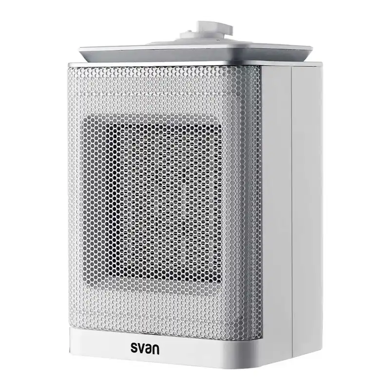 Calefactor ventilador Svan SCEC1500V 1500W 3 niveles oscilante blanco - Electrodomésticos