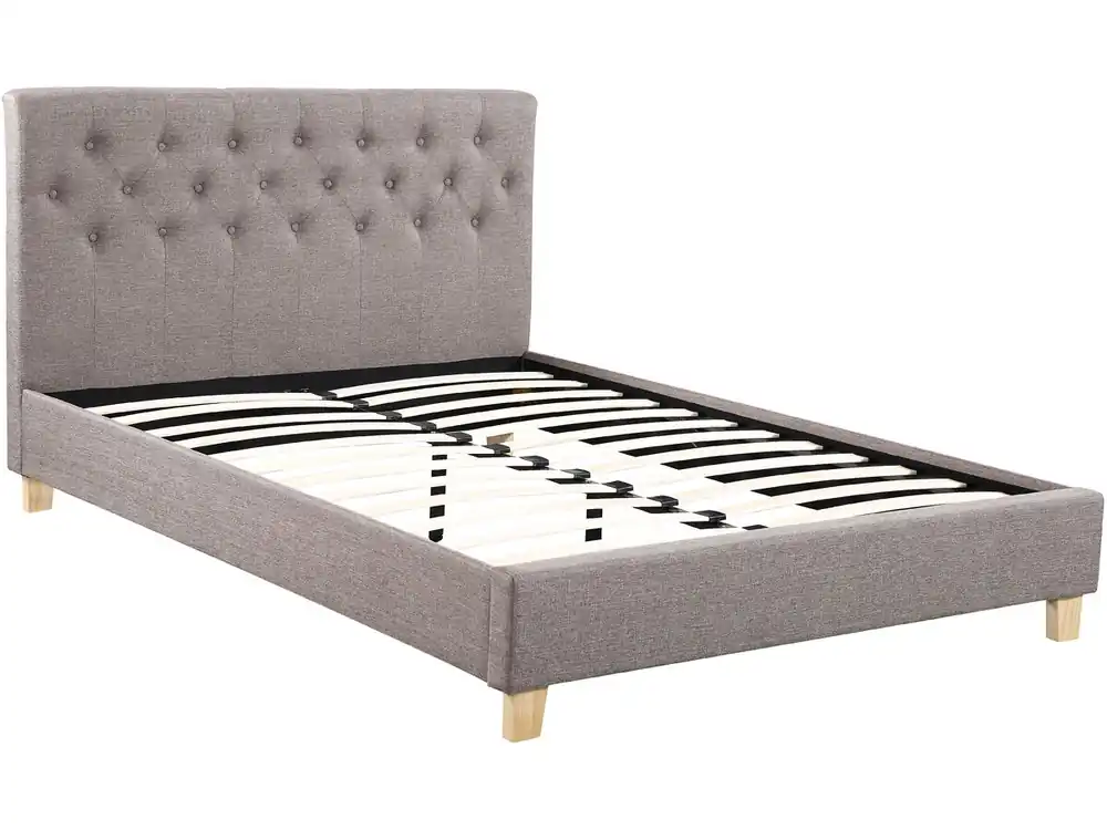 Cama "EMMY" - 140 x 190 cm - Beige