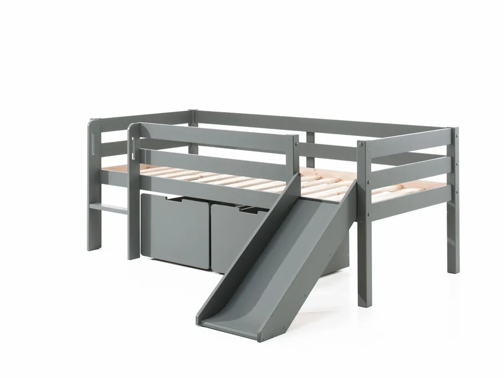 Cama alta infantil PINO 175x208x83 Blanco - Bebé