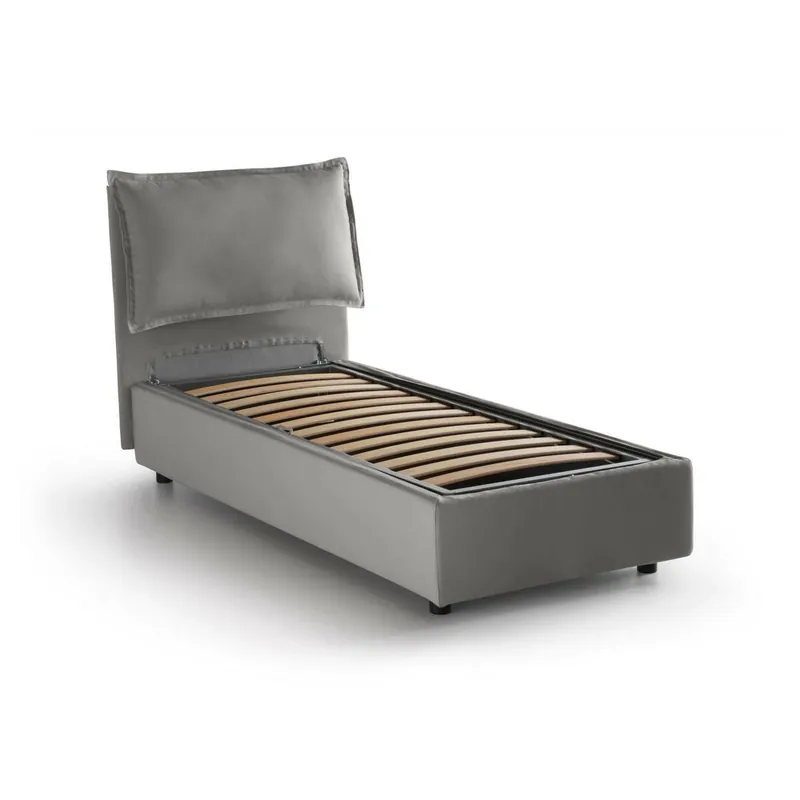 Cama de solteiro de tecido - Descanso