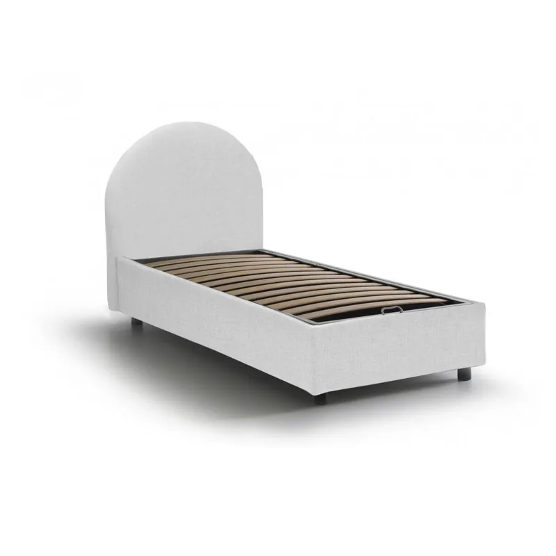 Cama de solteiro de tecido - Descanso