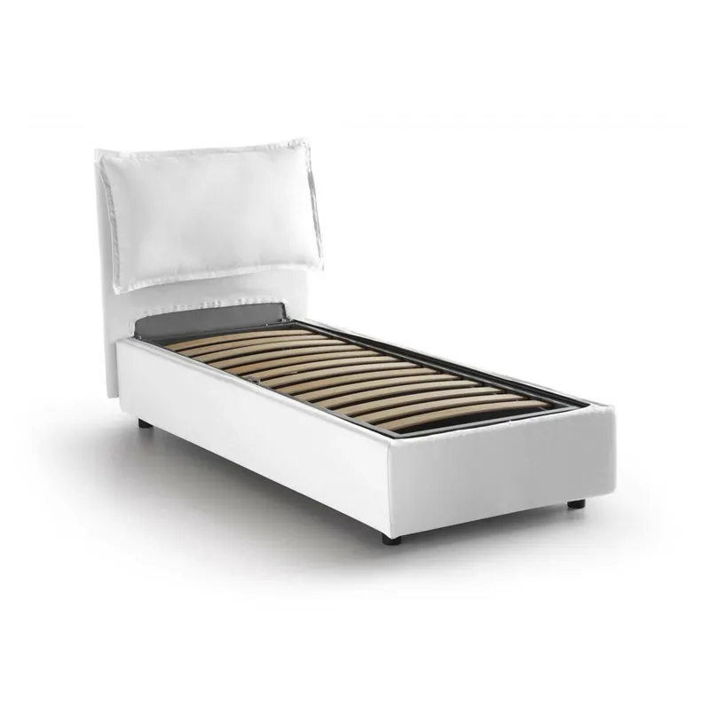 Cama de solteiro de tecido - Descanso