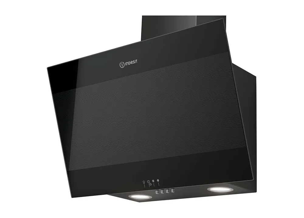 Campana decorativa inclinada INDESIT IHVP 6.6 LM K - Electrodomésticos