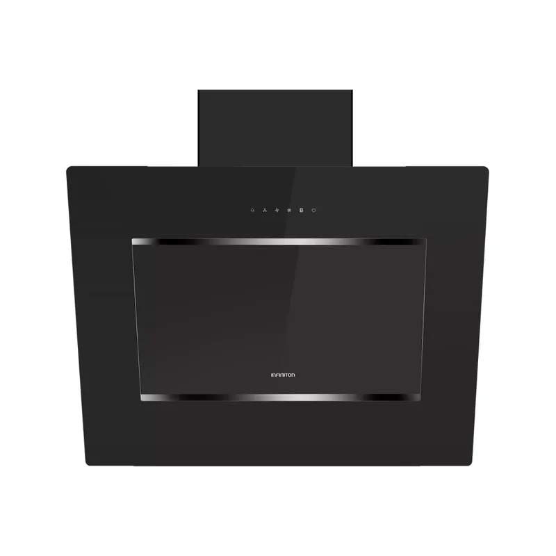 Campana extractora Infiniton CMPTRAL80B 253W 800m³/h A negro 80 cm - Electrodomésticos