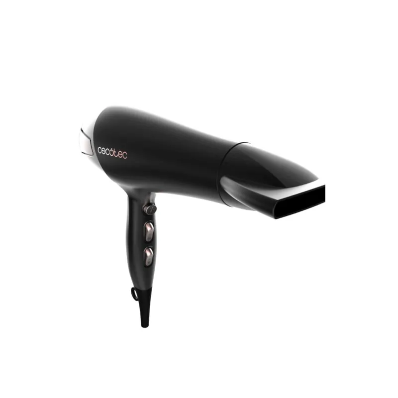Secador de pelo Cecotec IoniCare Elegance AC 2400 W tecnología de iones negro - Electrodomésticos