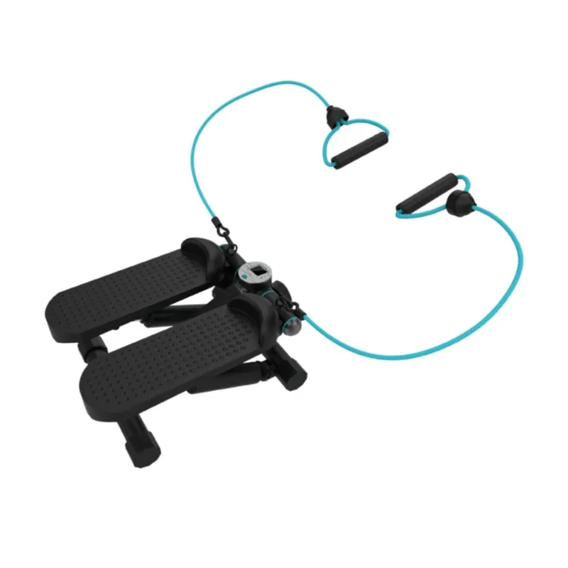 Stepper Cecotec Drumfit Steptrain 1000 Band con bandas elásticas antideslizante negro - Deporte
