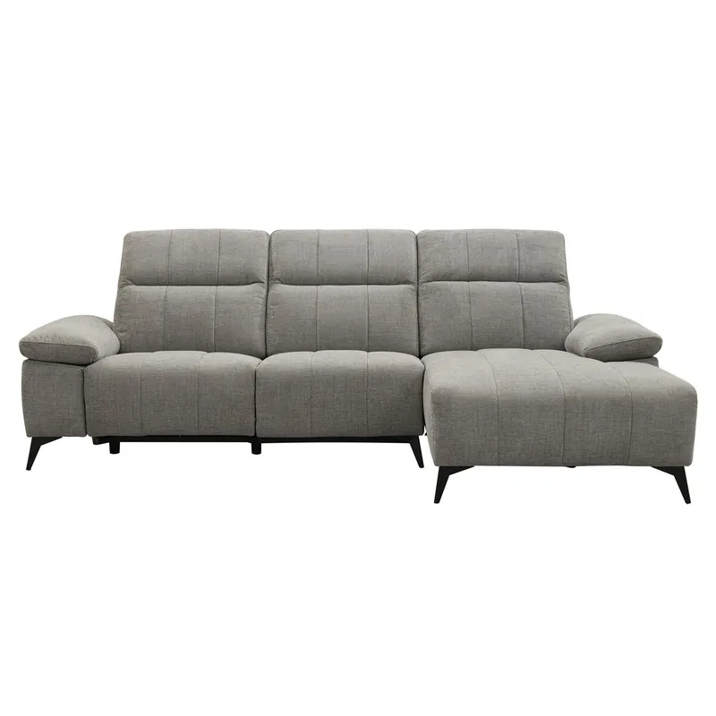 Chaise longue derecha relax eléctrica ANDY color beige - Sofás sillones puffs