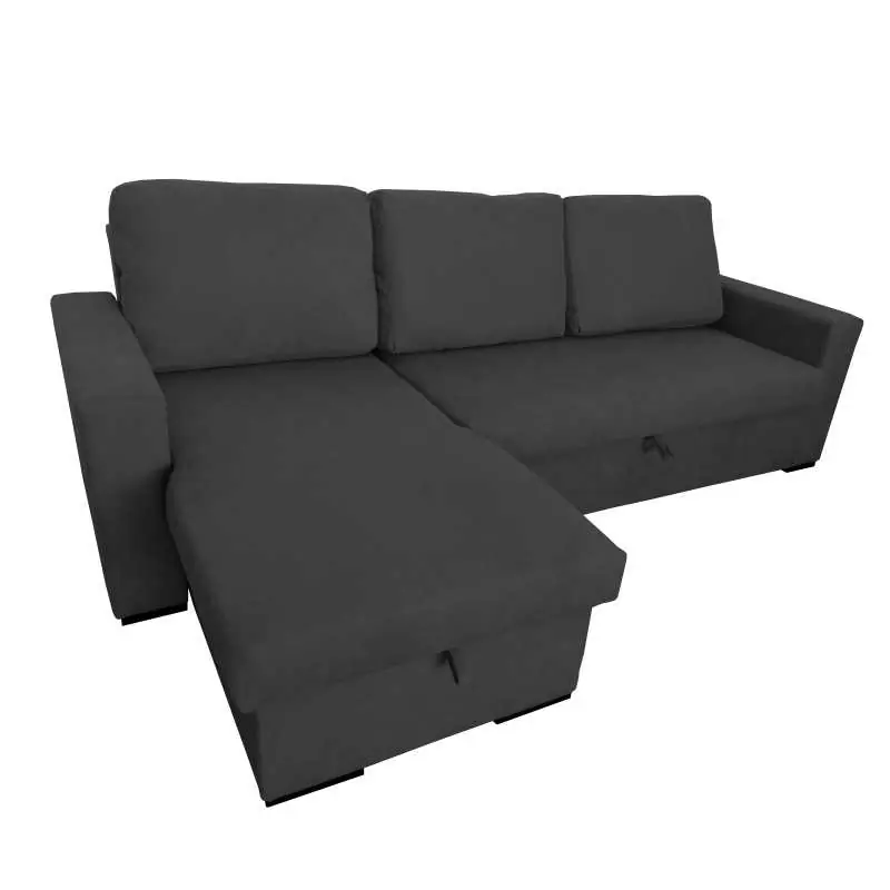 Chaiselonge cama Galicia (Color: Antracita) - Sofás sillones puffs