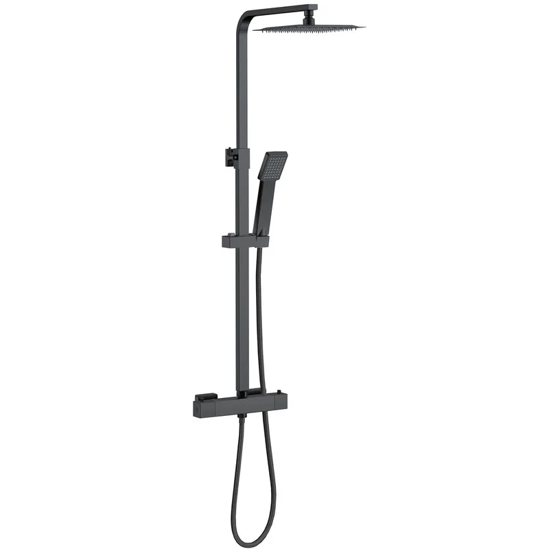 Columna de Ducha Termostática AICA, Alcachofa+Raciador - Baño